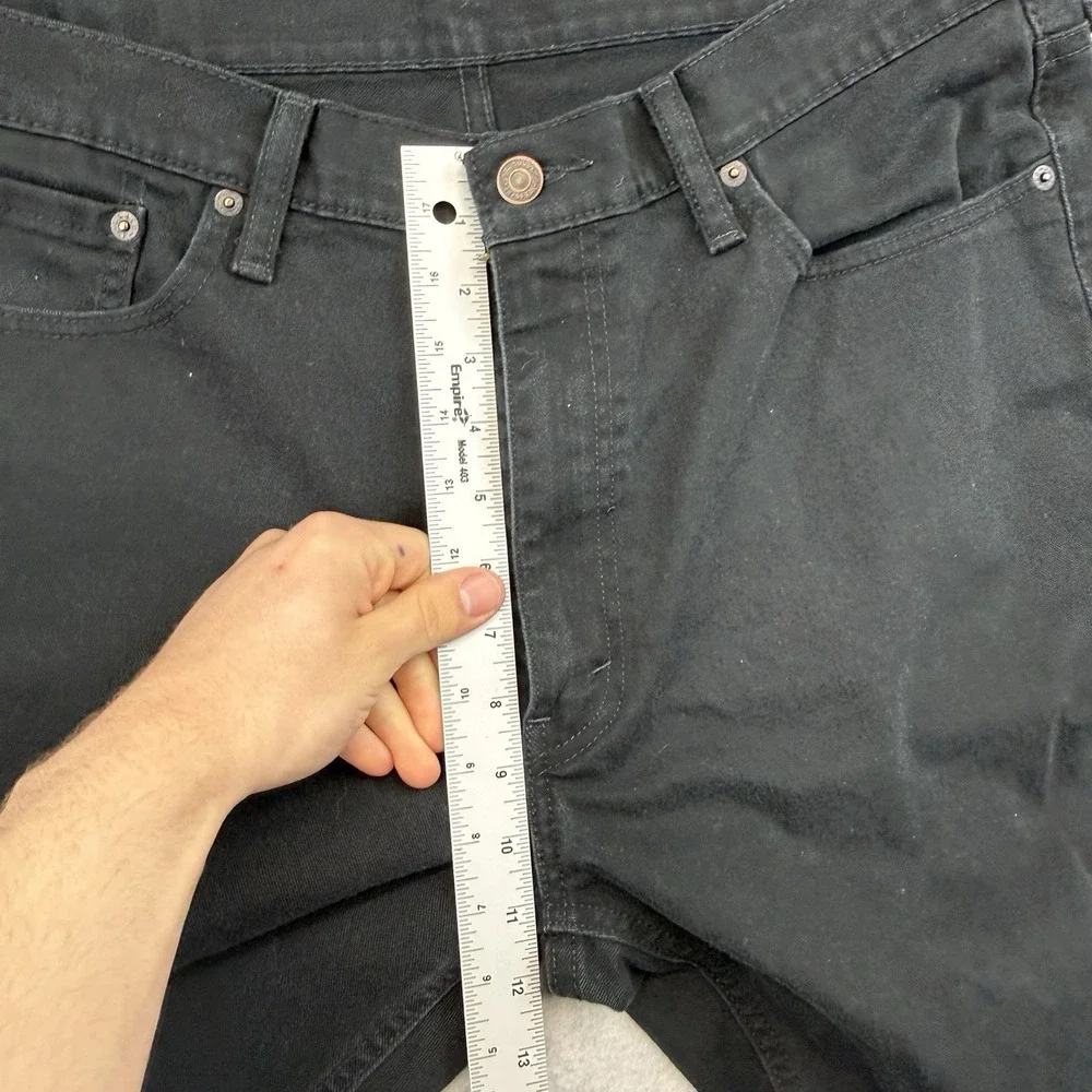 Levi's 541 Athletic Taper Fit Mens‎ Jeans 38x34 Stretch Black Flex Denim Men's